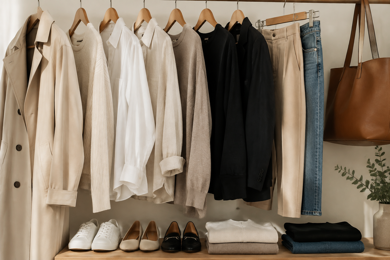5 Neutral Wardrobe Combinations That Do Not Feel Dull