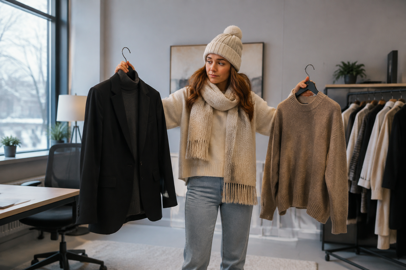 5 Winter Office Outfit Mistakes That Make You Look Underdressed