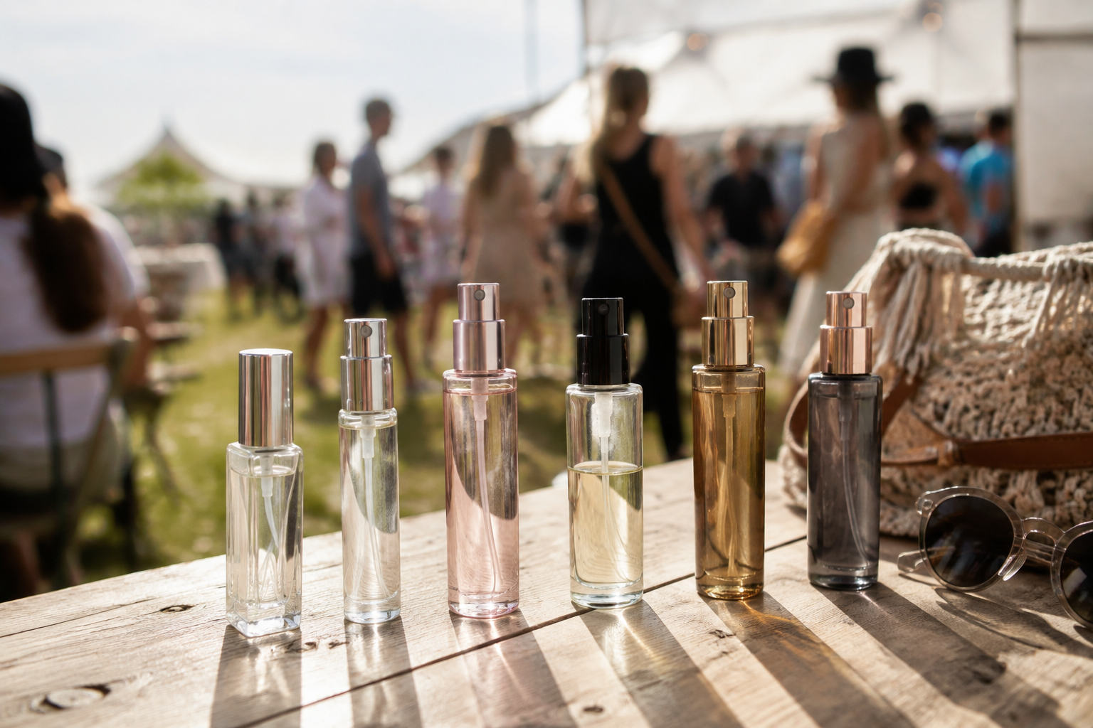 6 Setting Sprays That Survive Outdoor Event Outfits
