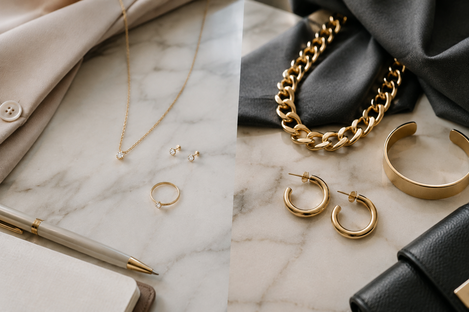 Dainty Jewelry vs Bold Pieces: What Suits Workwear Better