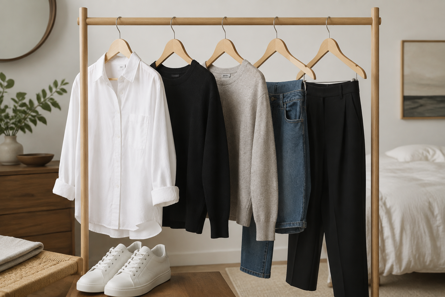 How to Build a Five-Piece Weekday Uniform That Still Feels Fresh
