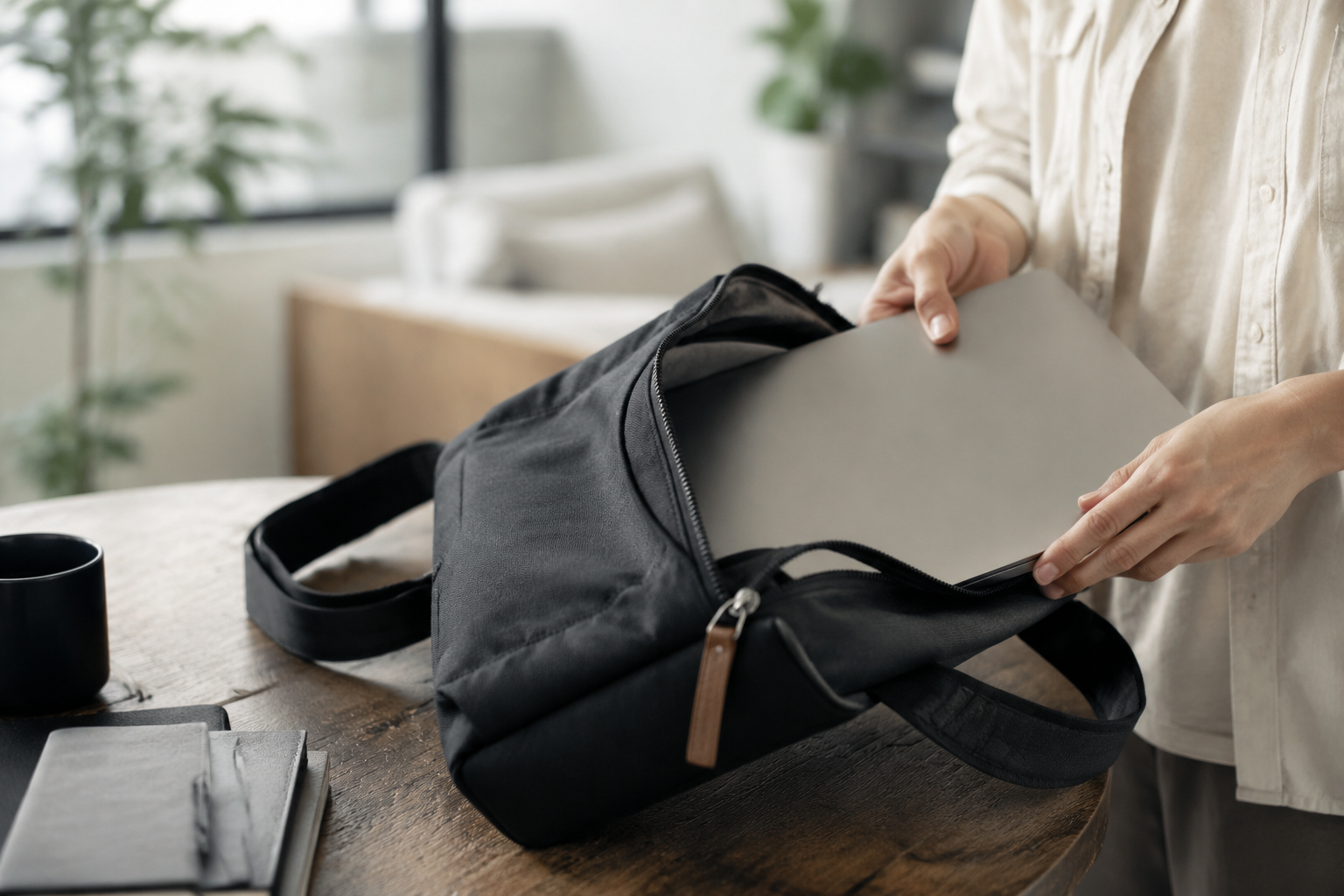 How to Choose a Daily Bag That Fits a Laptop Without Looking Bulky