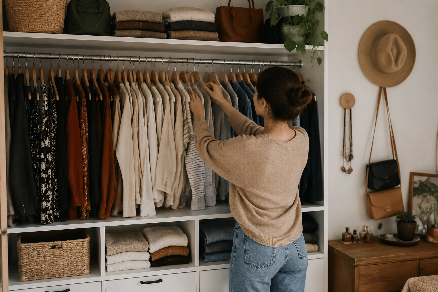 How to Edit a Closet Without Buying Anything New