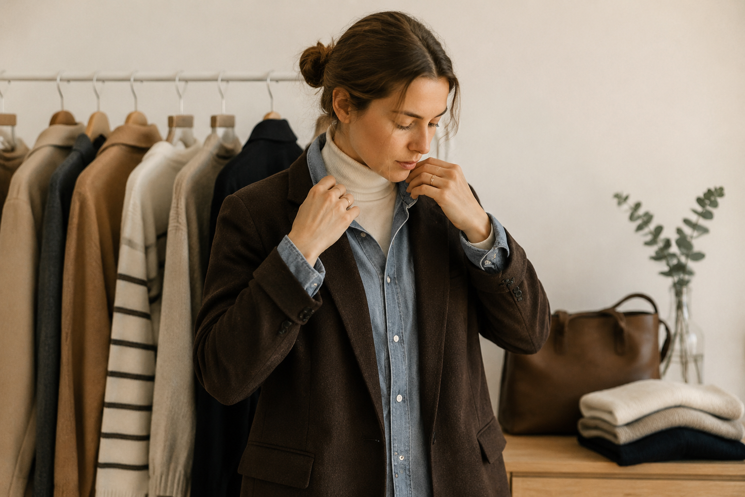 How to Layer Turtlenecks Without Looking Bulky