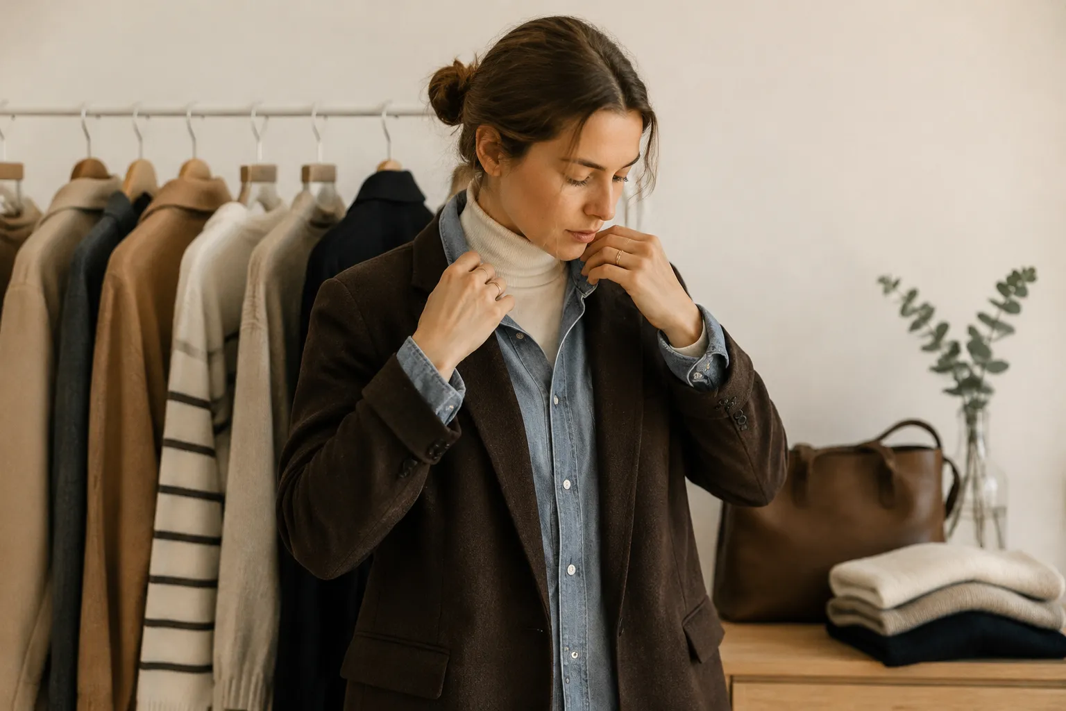 How to Layer Turtlenecks Without Looking Bulky