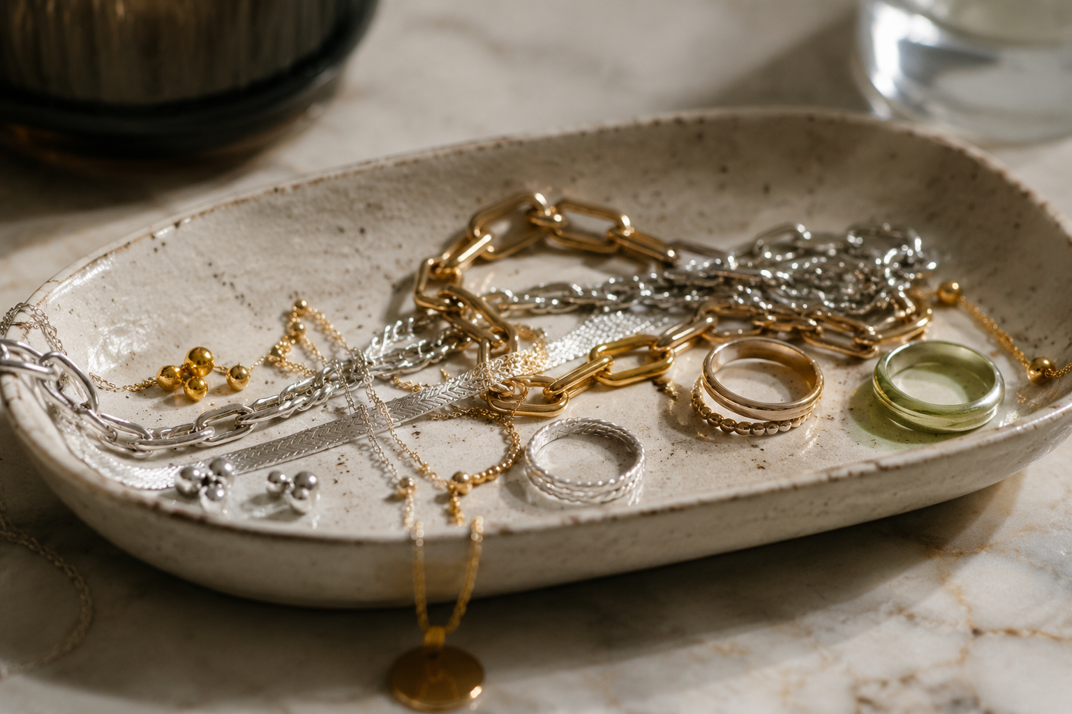 How to Mix Gold and Silver Jewelry Without Looking Messy