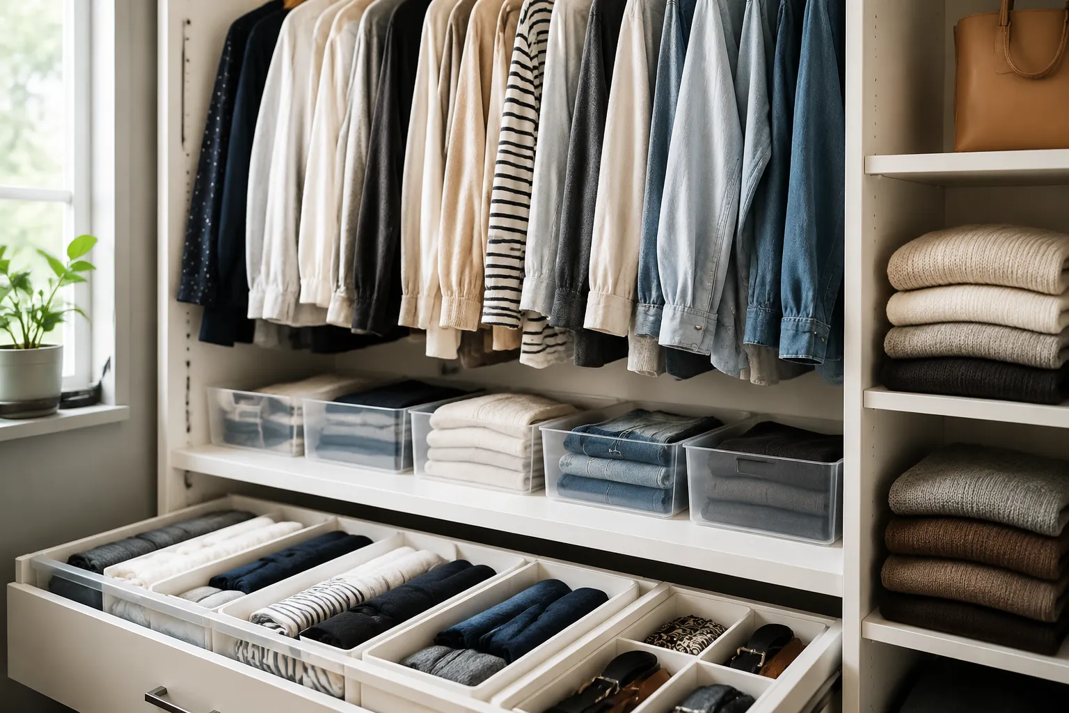 How to Store Clothes So Weekday Outfits Stay Ready