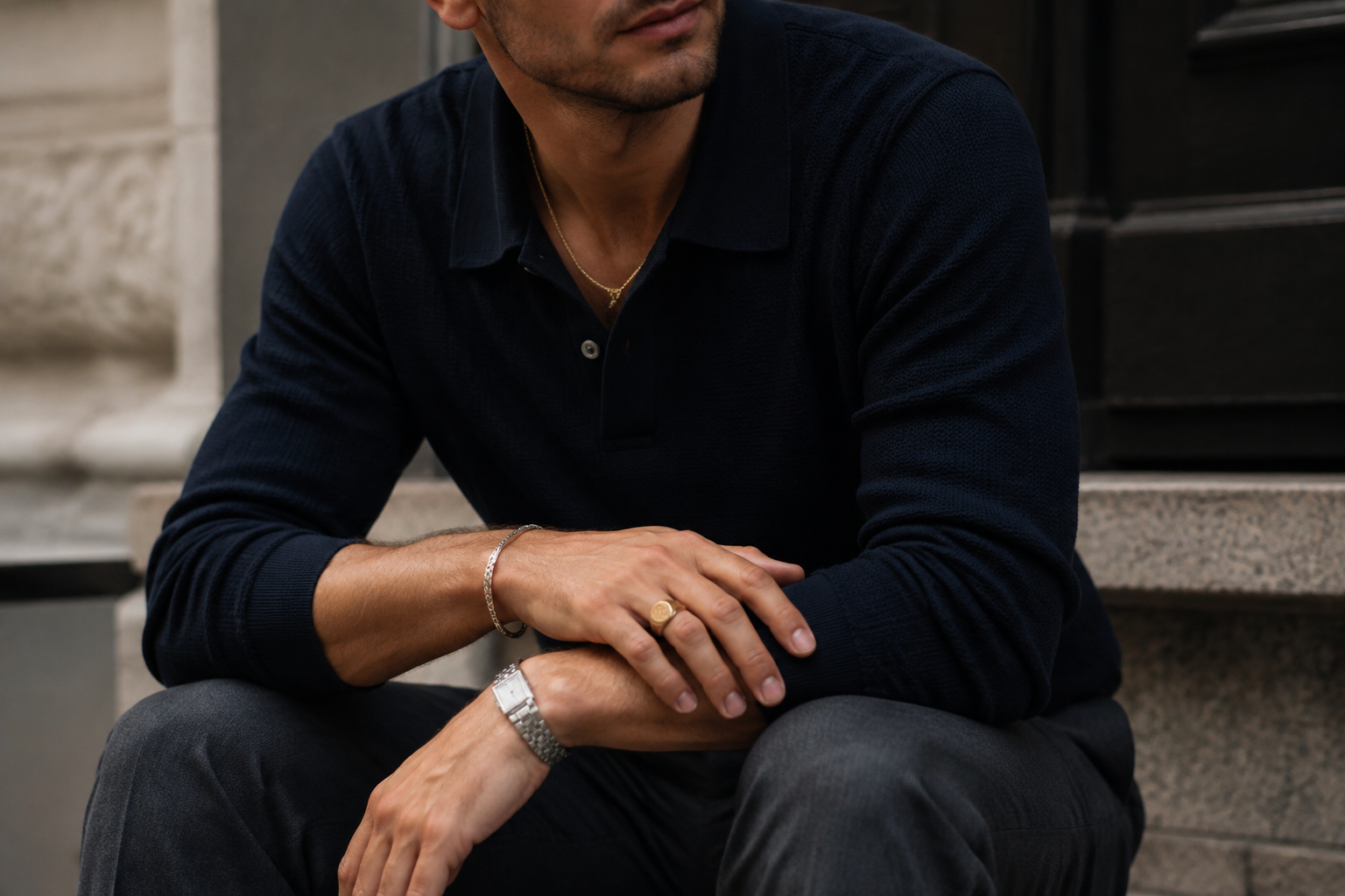 How to Style Menswear-Inspired Jewelry Without Looking Costume-y
