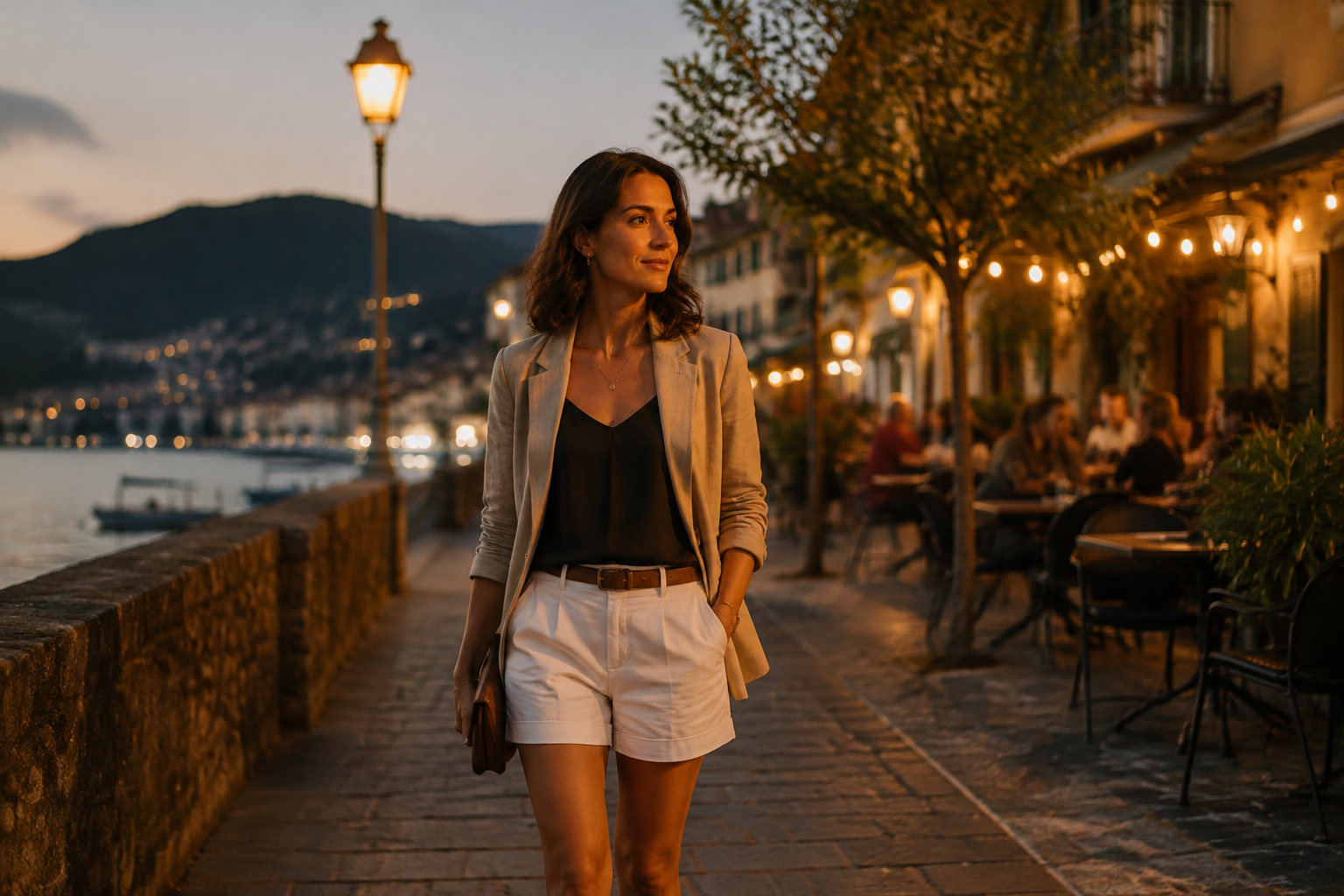 How to Style Shorts for Late-Summer Evenings Without Looking Underdressed