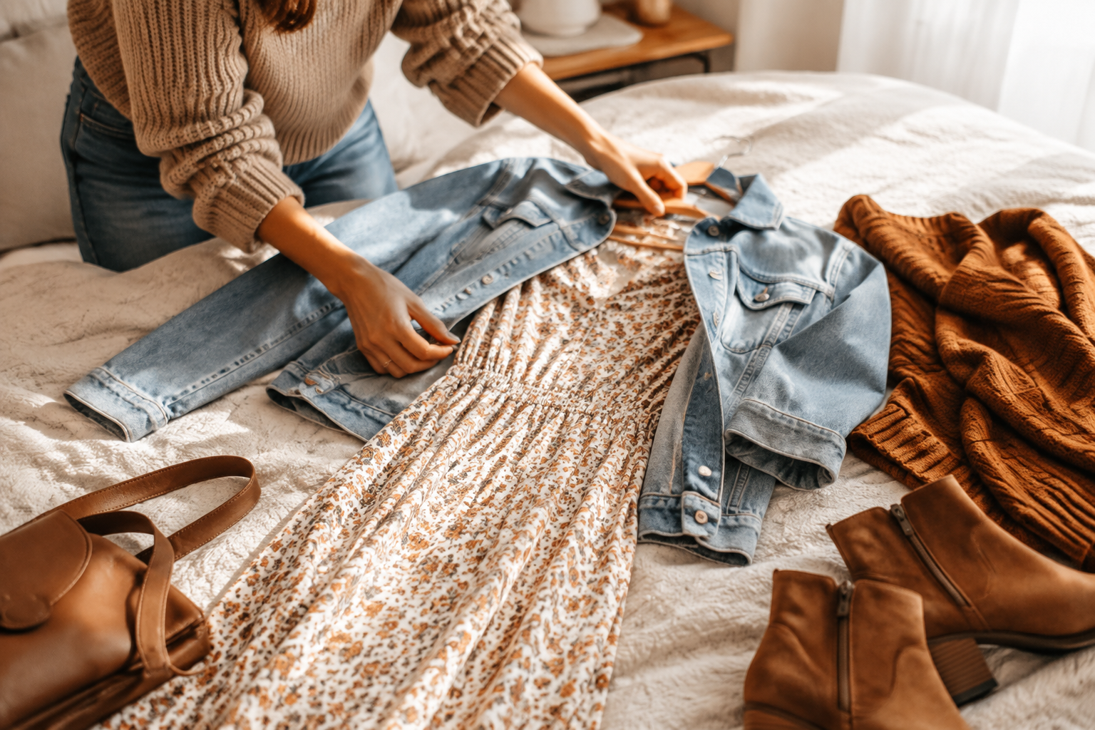 How to Transition Summer Dresses into Early Fall