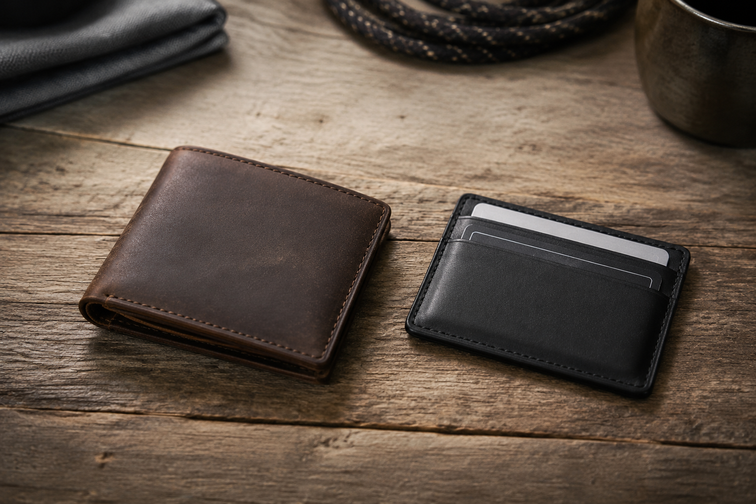 Leather Wallet vs Cardholder: What Works for Minimal Carries