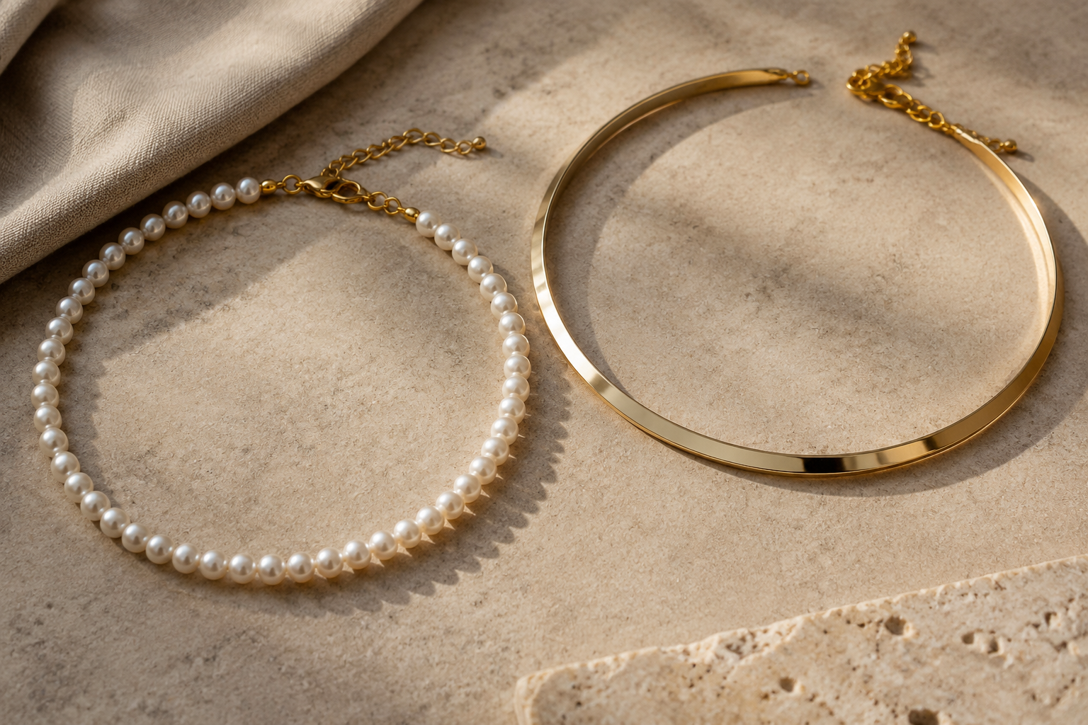 Pearls vs Metal Chokers for Modern Everyday Dressing