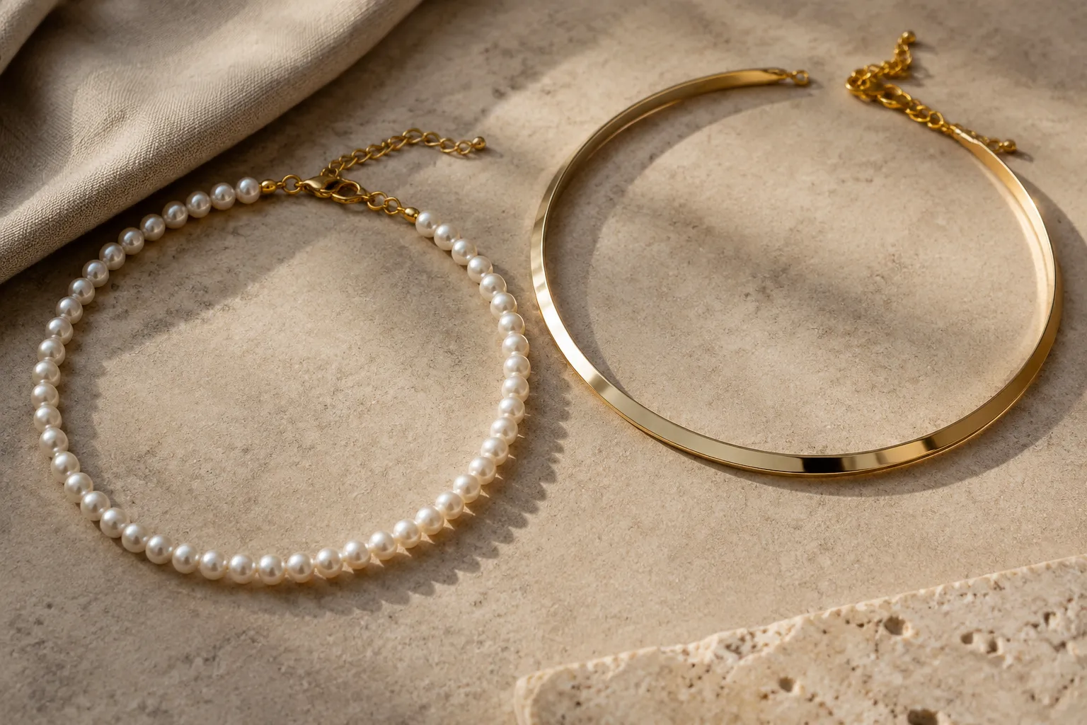 Pearls vs Metal Chokers for Modern Everyday Dressing