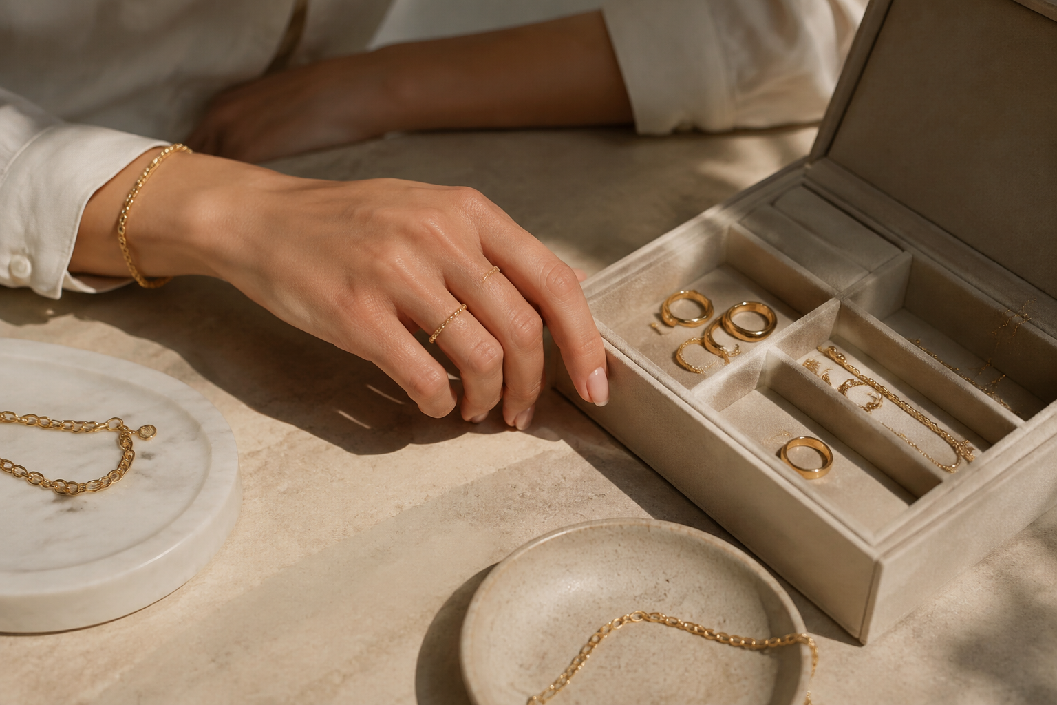 What a Starter Fine-Jewelry Edit Actually Costs