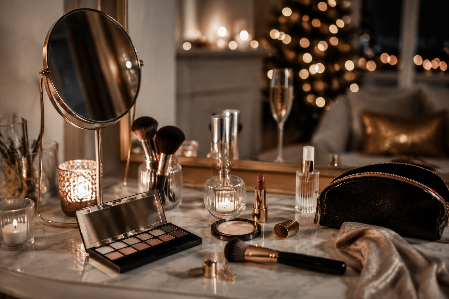 What You Need for a Polished New Year's Eve Look at Home