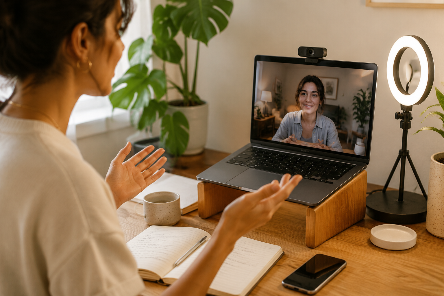 What You Need for a Polished Video-Call Look That Still Feels Real