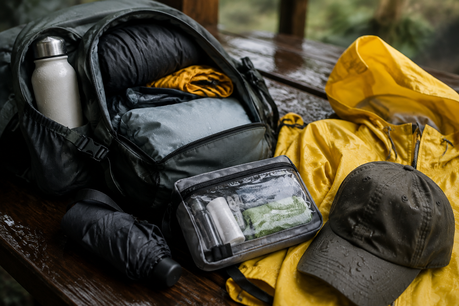 What You Need for a Rain-Ready Bag Kit