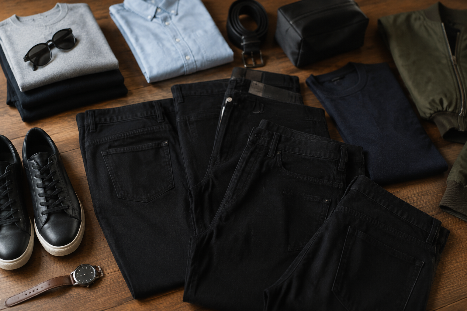 What You Need for a Reliable Black-Pants Rotation