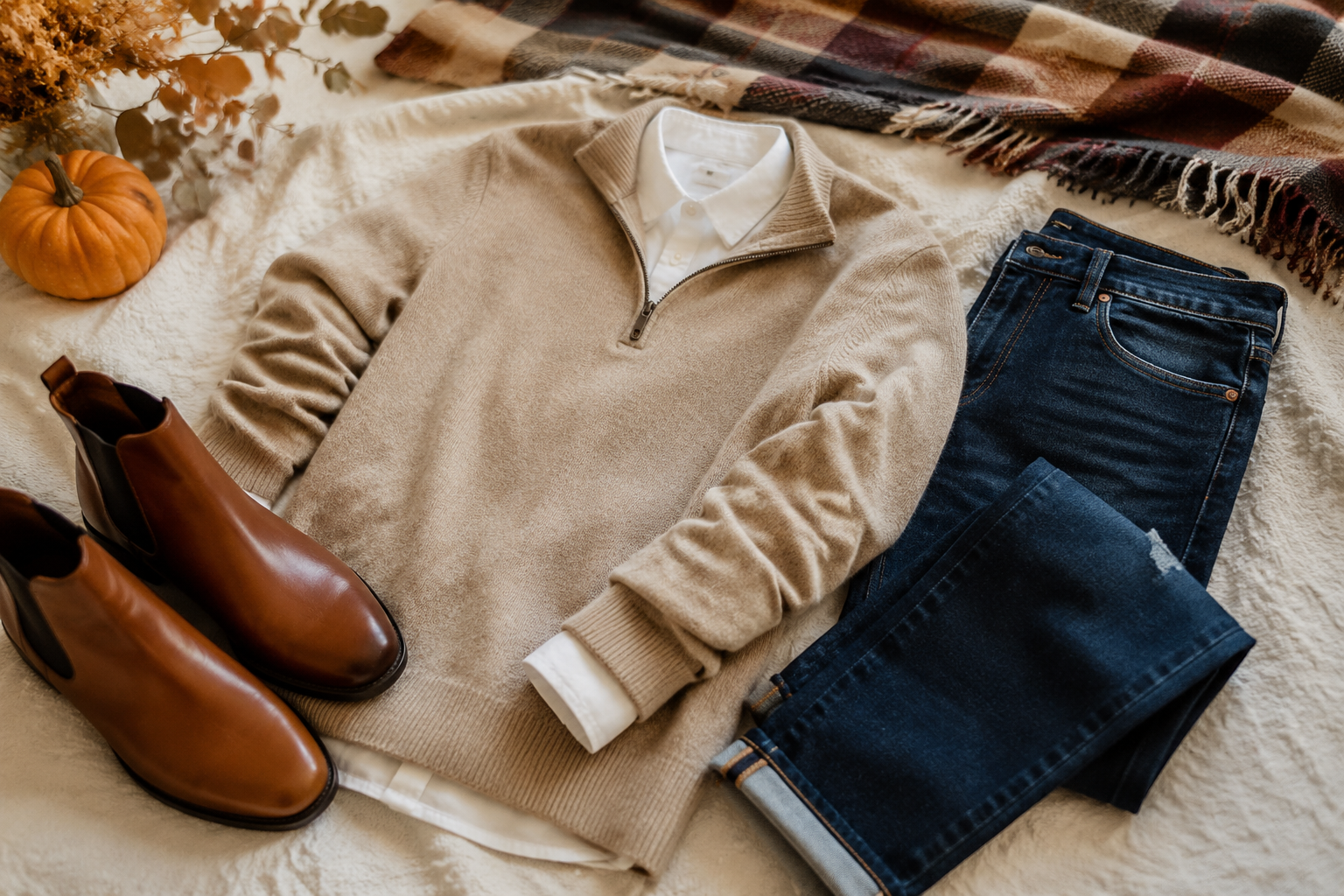 What You Need for a Smart-Casual Thanksgiving Outfit That Still Feels Easy