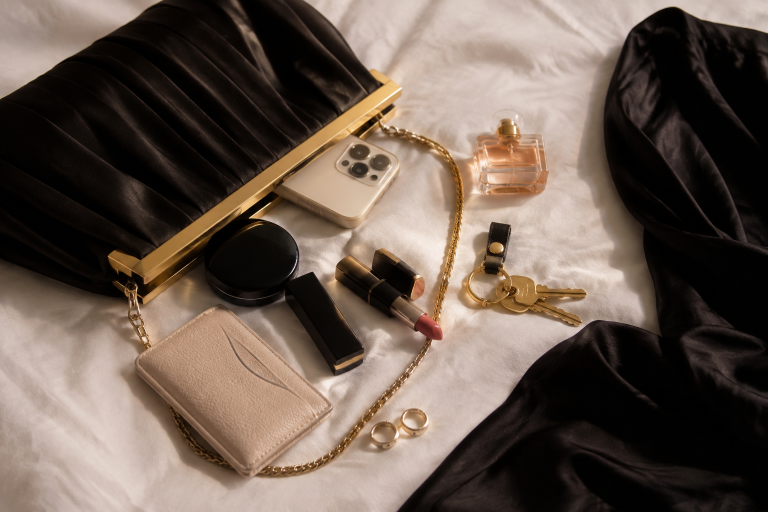 What You Need for Evening Bag Essentials Without Overpacking